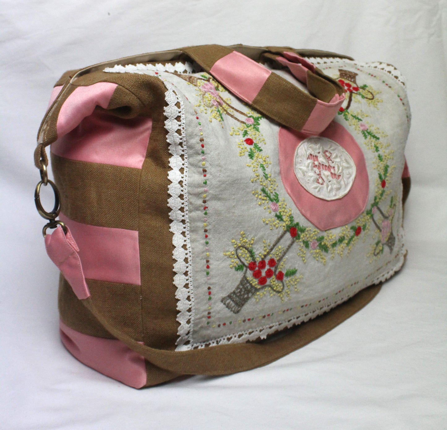 CABAS CHOCOLAT FRAISE