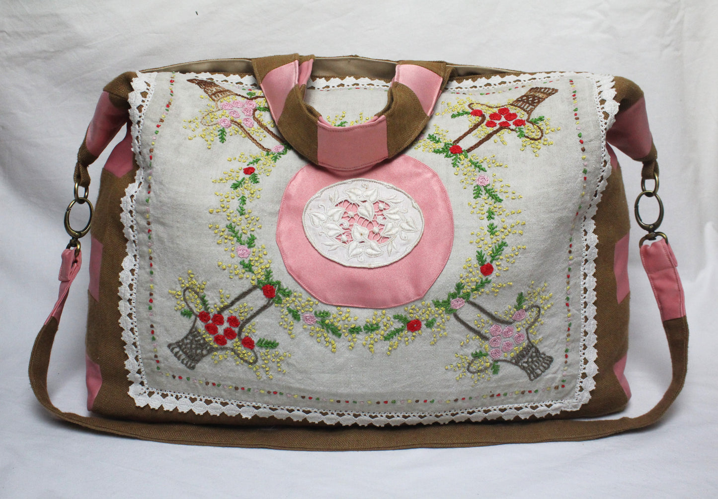 CABAS CHOCOLAT FRAISE