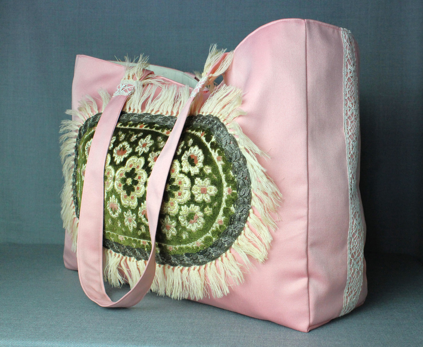 CABAS ROSES DES SABLES