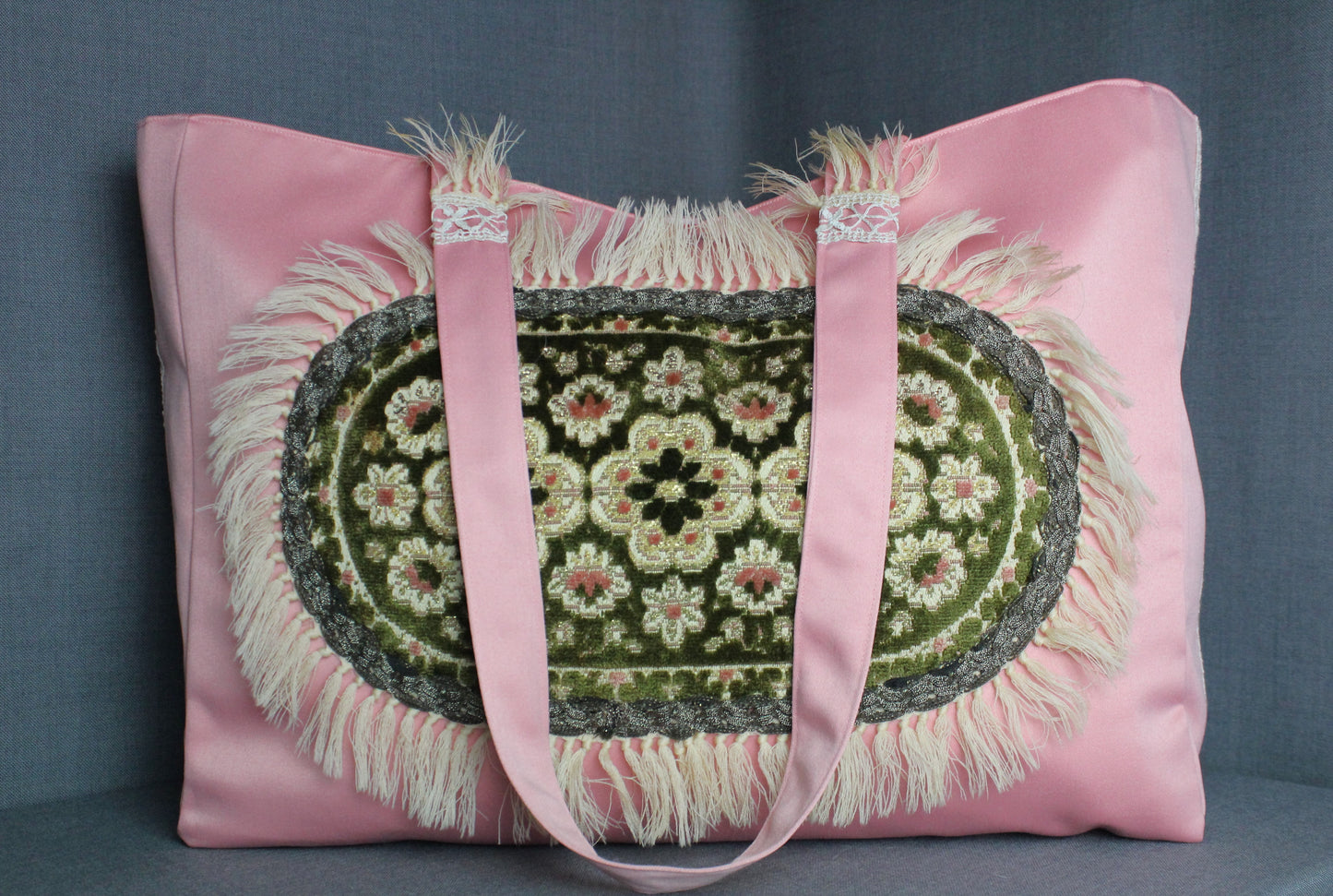 CABAS ROSES DES SABLES